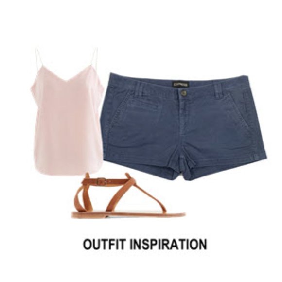 Express Womens Shorts Navy Blue Size 4 - Picture 4 of 4